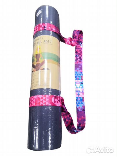 Коврик для фитнеса и йоги Eco-Friendly TPE 0.6см