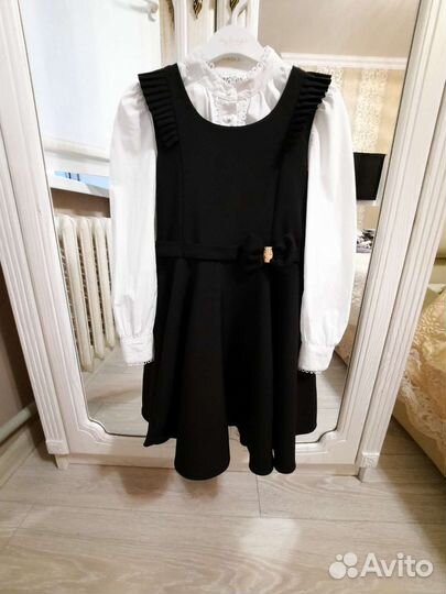 Блузка школьная silver spoon