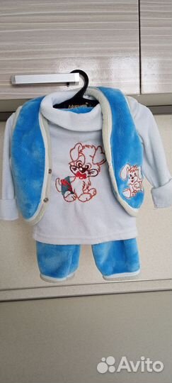 Теплый костюм детский