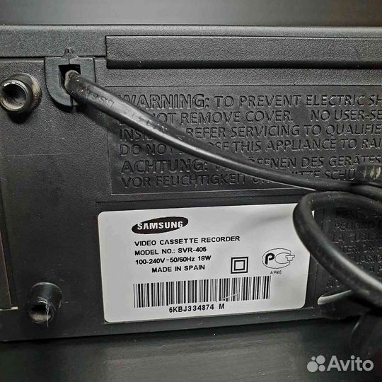 Видео магнитофон samsung SVR-405