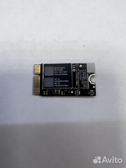 Wi-Fi модуль MacBook Air 13 (2010г) 607-6763