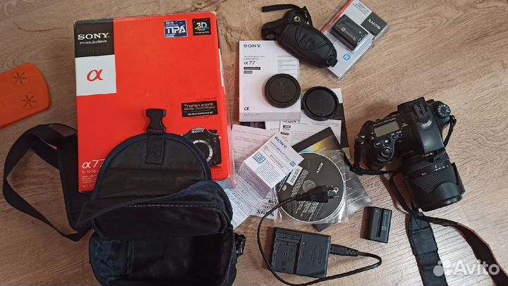 Sony SLT-A77V и объектив Sony 3.5-5.6/18-135