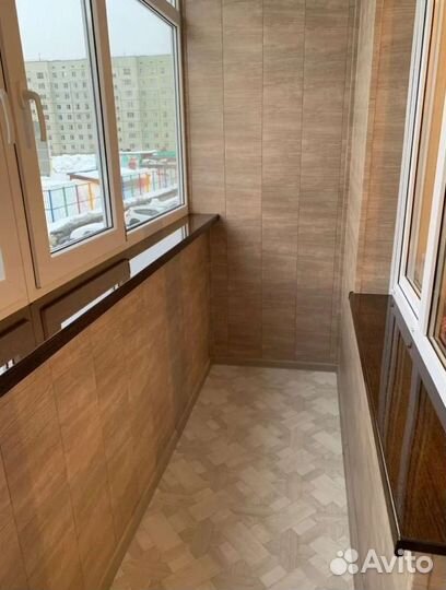 Отделка балконов и лоджий