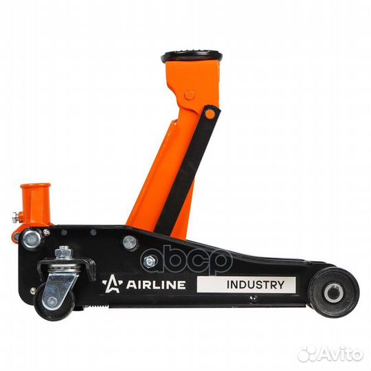 Домкрат подкатной 2т industry двухпоршневой (MIN