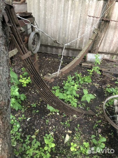 Задние ресоры газ 53