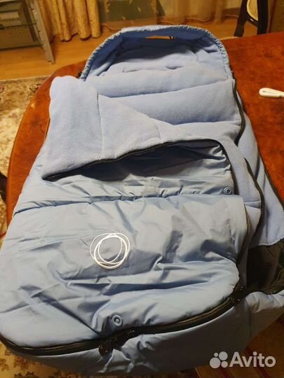 Bugaboo high performance footmuff ice blue