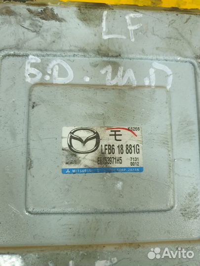 Блок эбу 2.0 LF-DE mazda мазда EFI мозги