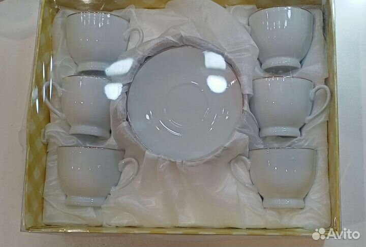 Кофейный набор, фарфор