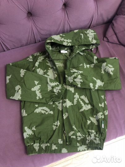 Камуфляжный костюм детский 134 рост