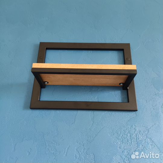 Полка в рамке, в стиле лофт