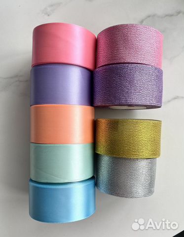 Ленты атласные