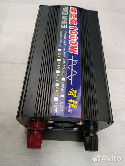 Инвертор 24 220 чистый синус 1000w