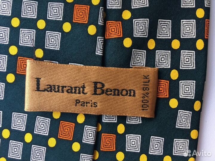Галстук мужской Laurant Benon Paris 100 шелк