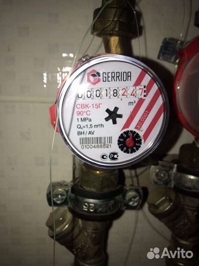 Поверка счётчиков, установка,замена батарей