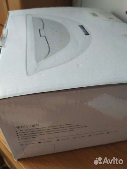 Профессиональная уф лампа для ногтей uv/led 48w