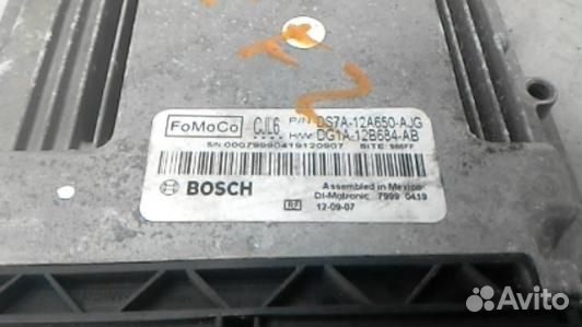 Блок управления двигателем ford fusion 2 (67F02PF0