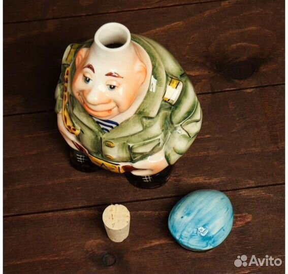 Набор фарфоровый штоф 