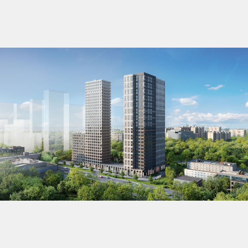 Квартира-студия, 18,6 м², 24/30 эт.