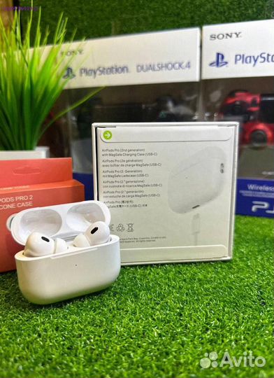 Airpods Pro 2 Gen. с чехлом и гарантией на надежность