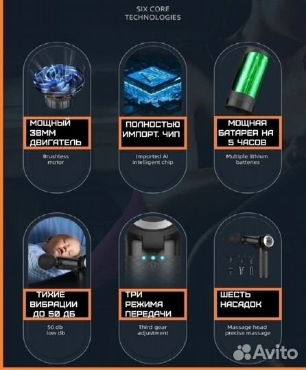 Перкуссионный массажер