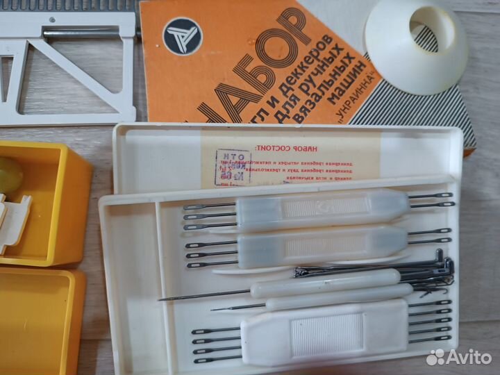 Набор игл и деккеров украинка для вязальной мащины