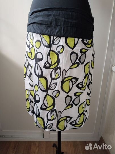 Юбка летняя 48 50 100 хлопок