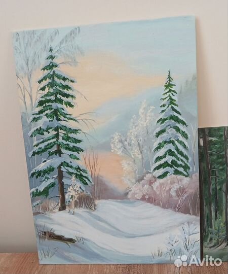 Картина маслом на холсте