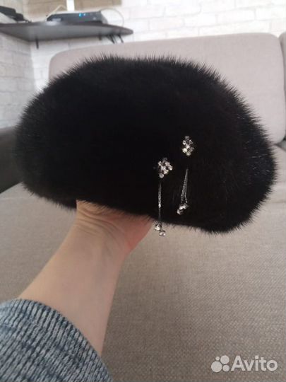 Берет норковый