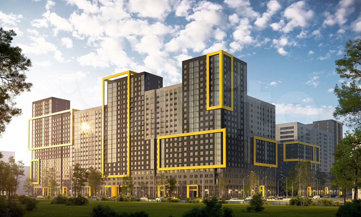 2-к. квартира, 55,8 м², 5/24 эт.