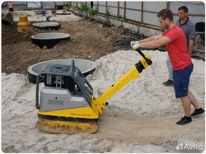 Аренда виброплиты 520 кг Wacker Neuson DPU 6555