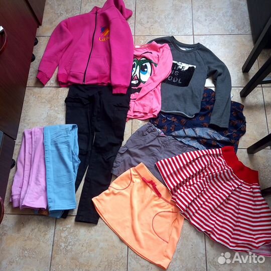 Пакет одежды для девочки 134
