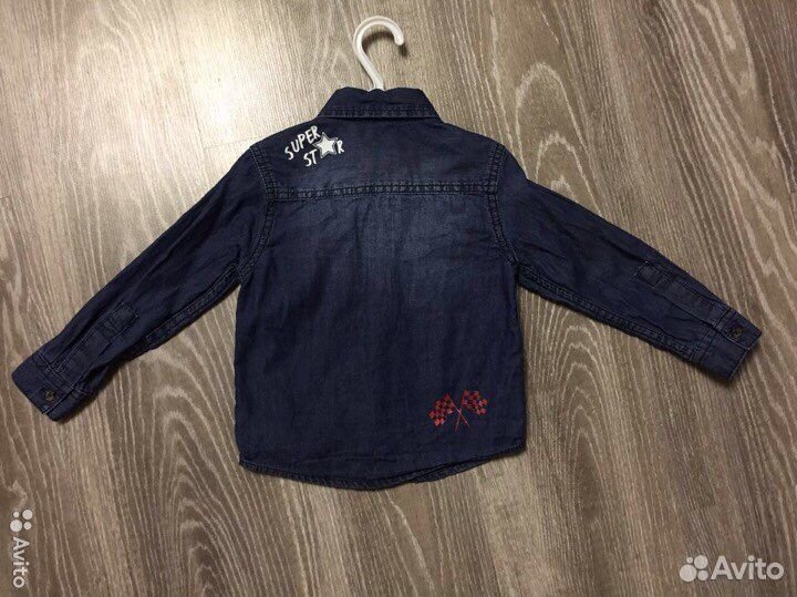 Рубашка на мальчика 86 размера