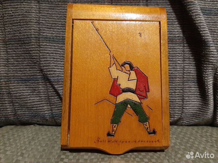 Портсигар дерево СССР