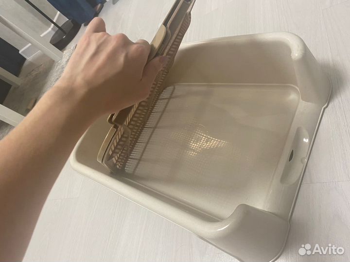 Лоток с сеткой для собак и кошек