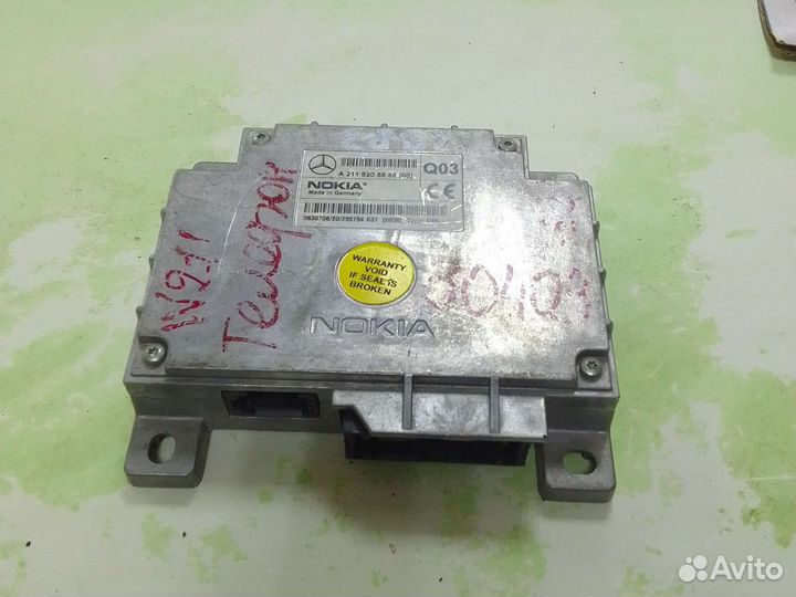 Блок управления телефоном Mercedes Benz E-Class W2