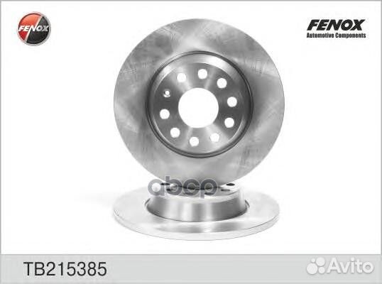 Диск тормозной TB215385 fenox