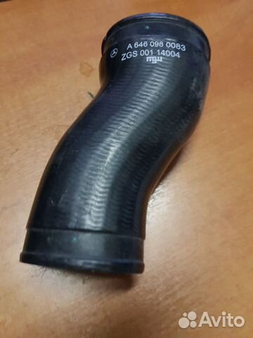 Патрубок Mercedes om646 евро 3
