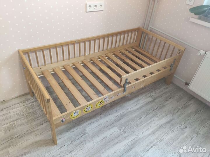 Детская кровать икеа с матрасом 160*70