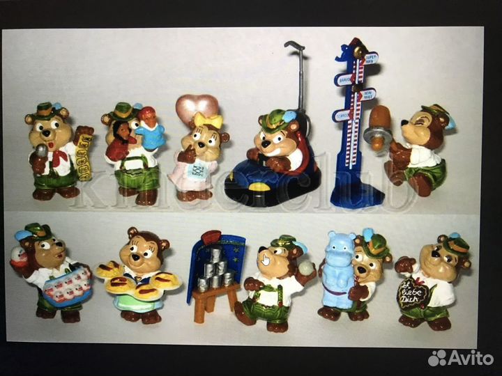 Игрушки из киндер сюрприза