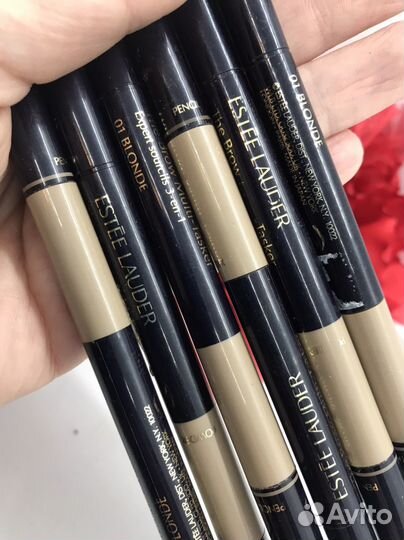 Карандаш для бровей блонд estee lauder 3в1
