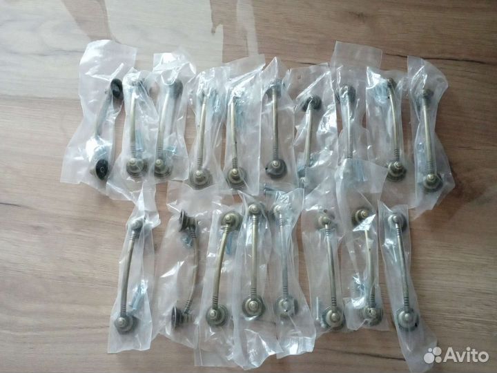 Мебельные ручки латунь новые