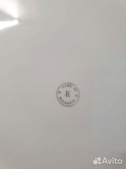 Блюдо овальное большое Болгария