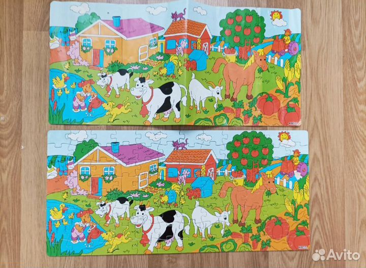 Пазлы, рамки вкладыши