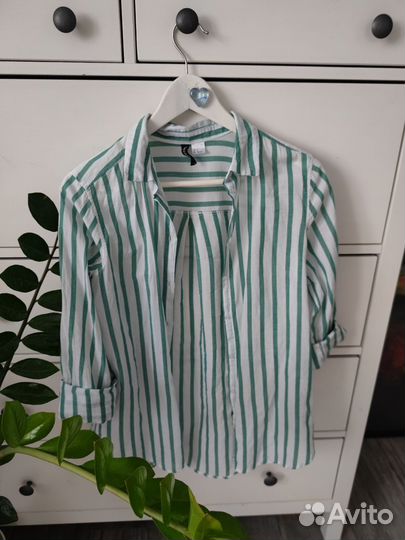 Рубашка zara h&m xs
