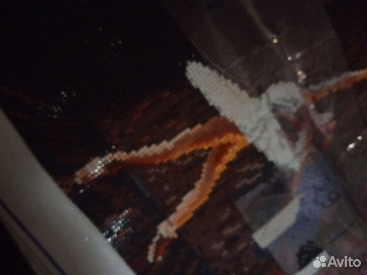 Закончу алмазную мозаику