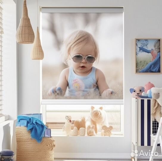 Рулонные шторы с фотопечатью