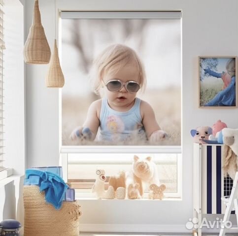 Рулонные шторы с фотопечатью