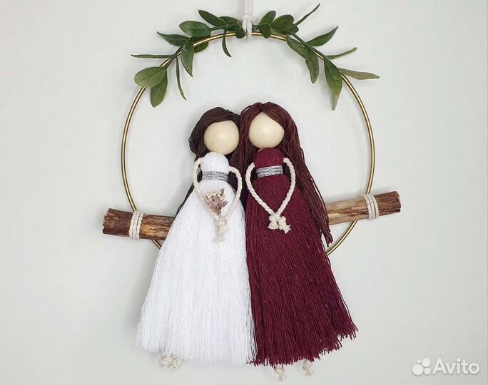 Декоративные куклы в подарок сестре или подруге