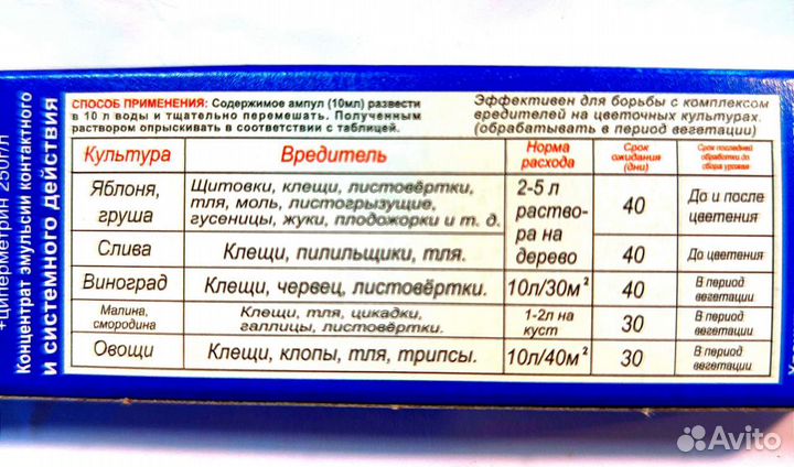 Би 58 инсектицид