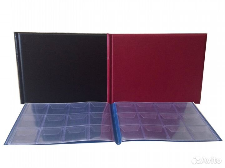 Альбом на 72 ячейки для юбилейных монет СССР